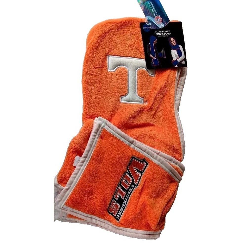 NCAA Tennessee Vols ULTRA FLEECE Hoodie Scarf with Pockets